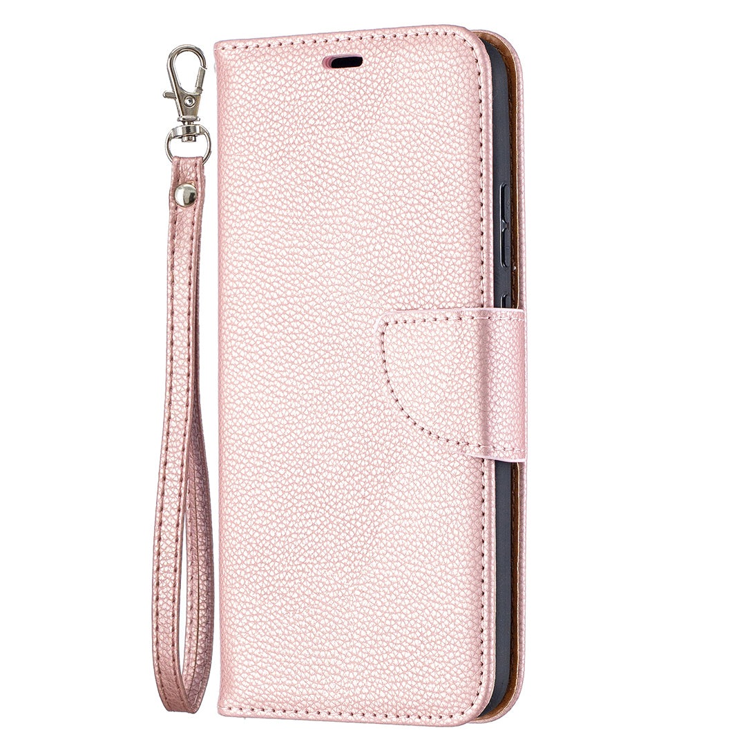 Litchi Surface with Wallet Leather Stand Case for Nokia 5.4