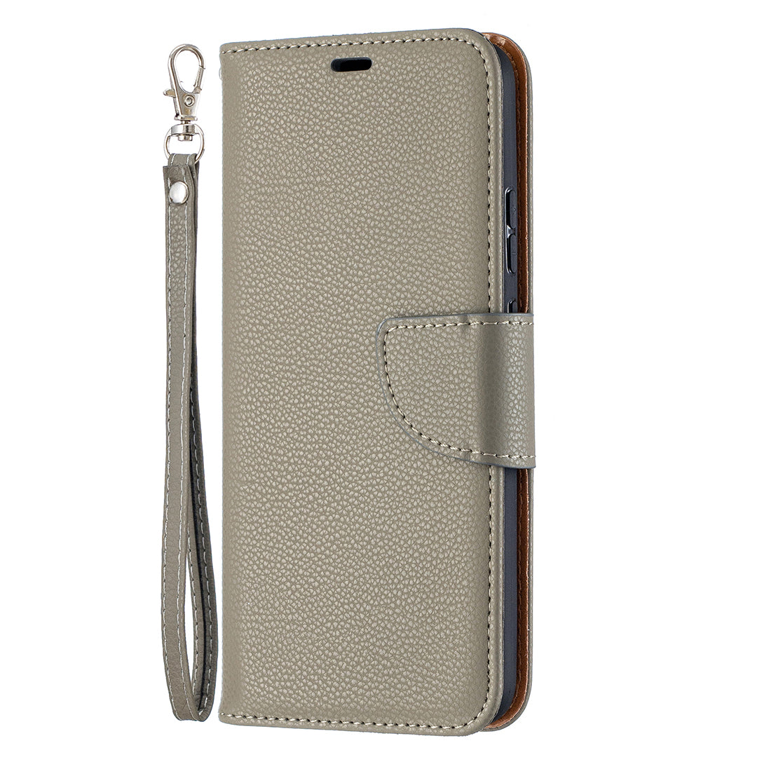 Litchi Surface with Wallet Leather Stand Case for Nokia 5.4