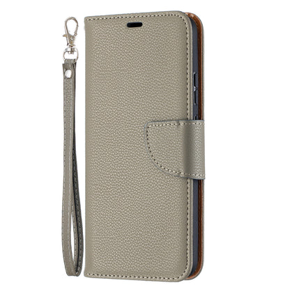 Litchi Surface with Wallet Leather Stand Case for Nokia 5.4