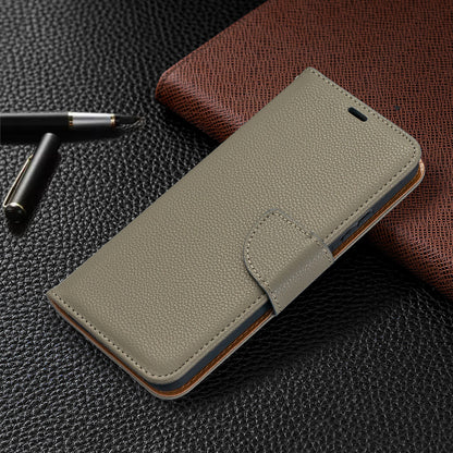 Litchi Surface with Wallet Leather Stand Case for Nokia 5.4
