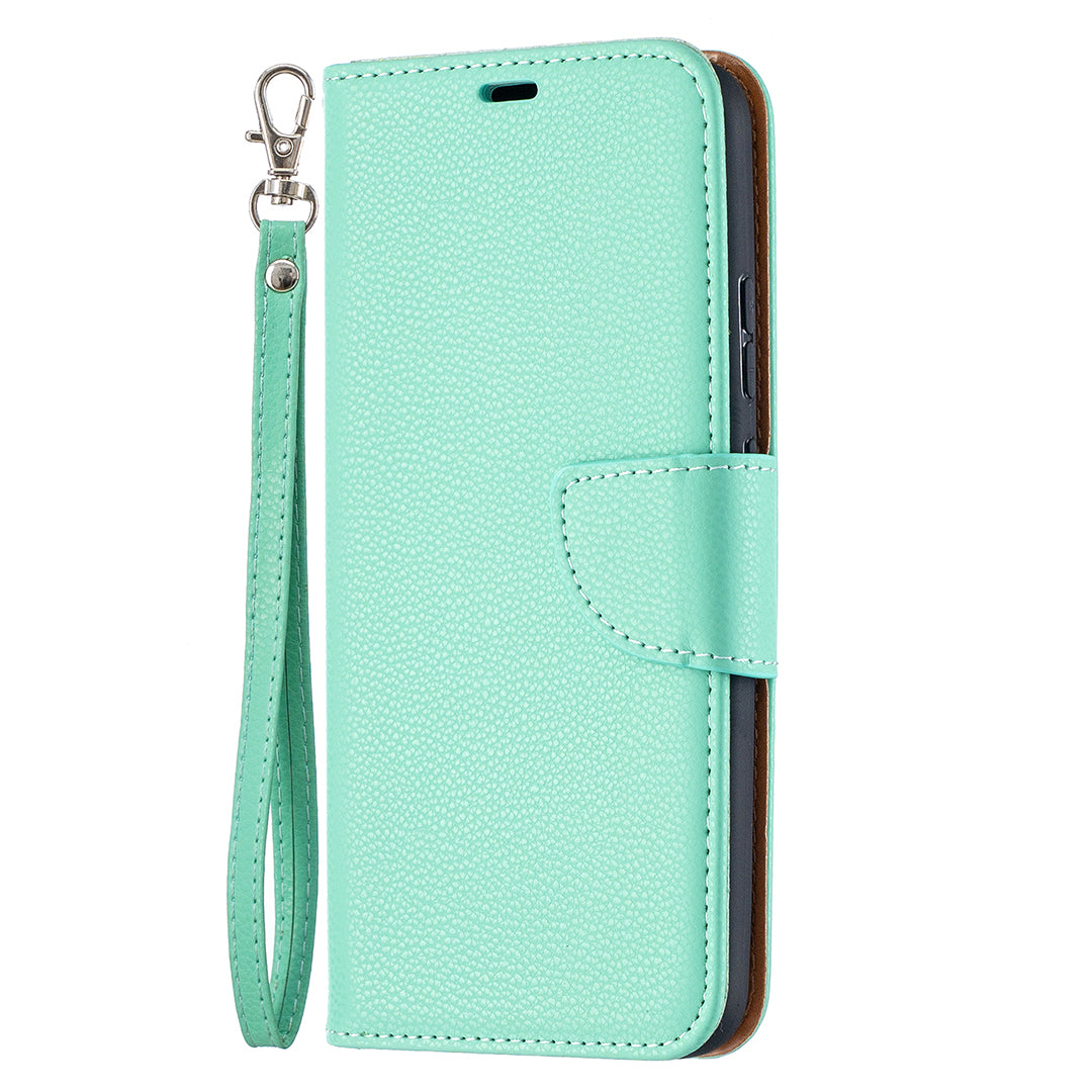 Litchi Surface with Wallet Leather Stand Case for Nokia 5.4