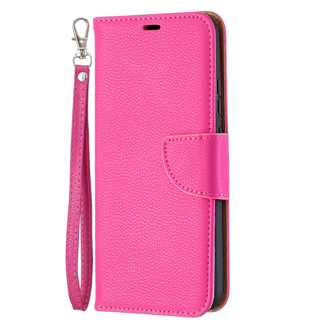 Litchi Surface with Wallet Leather Stand Case for Nokia 5.4
