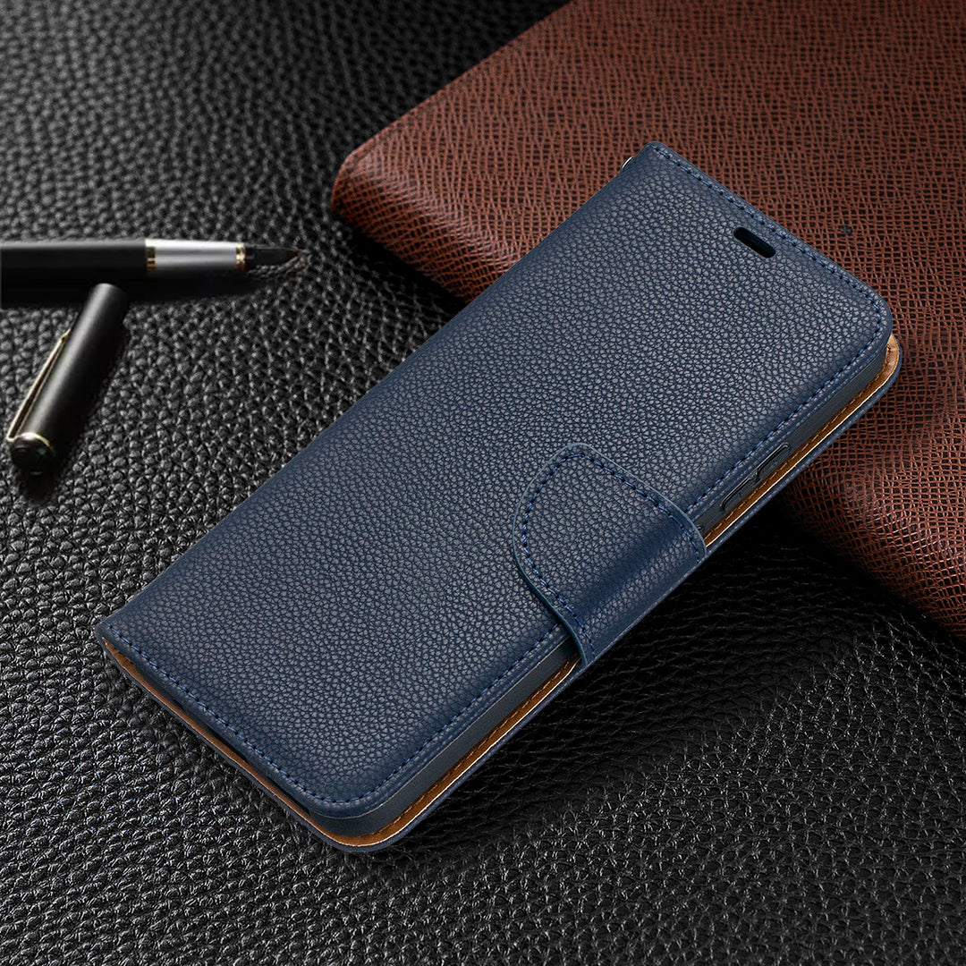 Litchi Surface with Wallet Leather Stand Case for Nokia 5.4