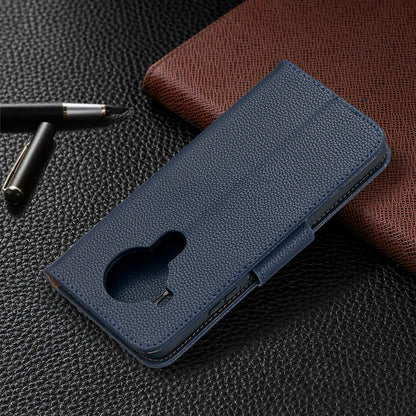 Litchi Surface with Wallet Leather Stand Case for Nokia 5.4