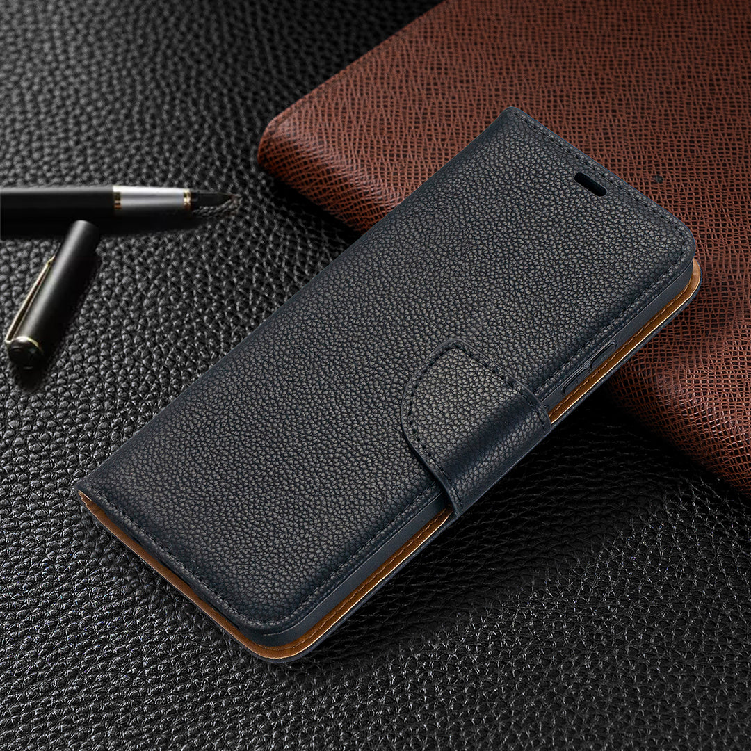 Litchi Surface with Wallet Leather Stand Case for Nokia 5.4