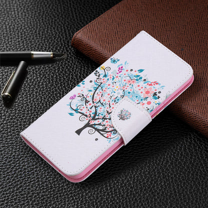 Pattern Printing Magnetic PU Leather Stand Wallet Phone Case Shell for Nokia 5.4