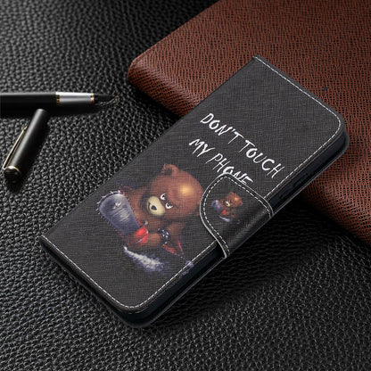 Pattern Printing Magnetic PU Leather Stand Wallet Phone Case Shell for Nokia 5.4