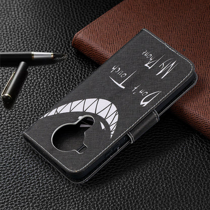Pattern Printing Magnetic PU Leather Stand Wallet Phone Case Shell for Nokia 5.4