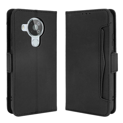 Leather Wallet Protective Case with Multiple Card Slots for Nokia 7.3