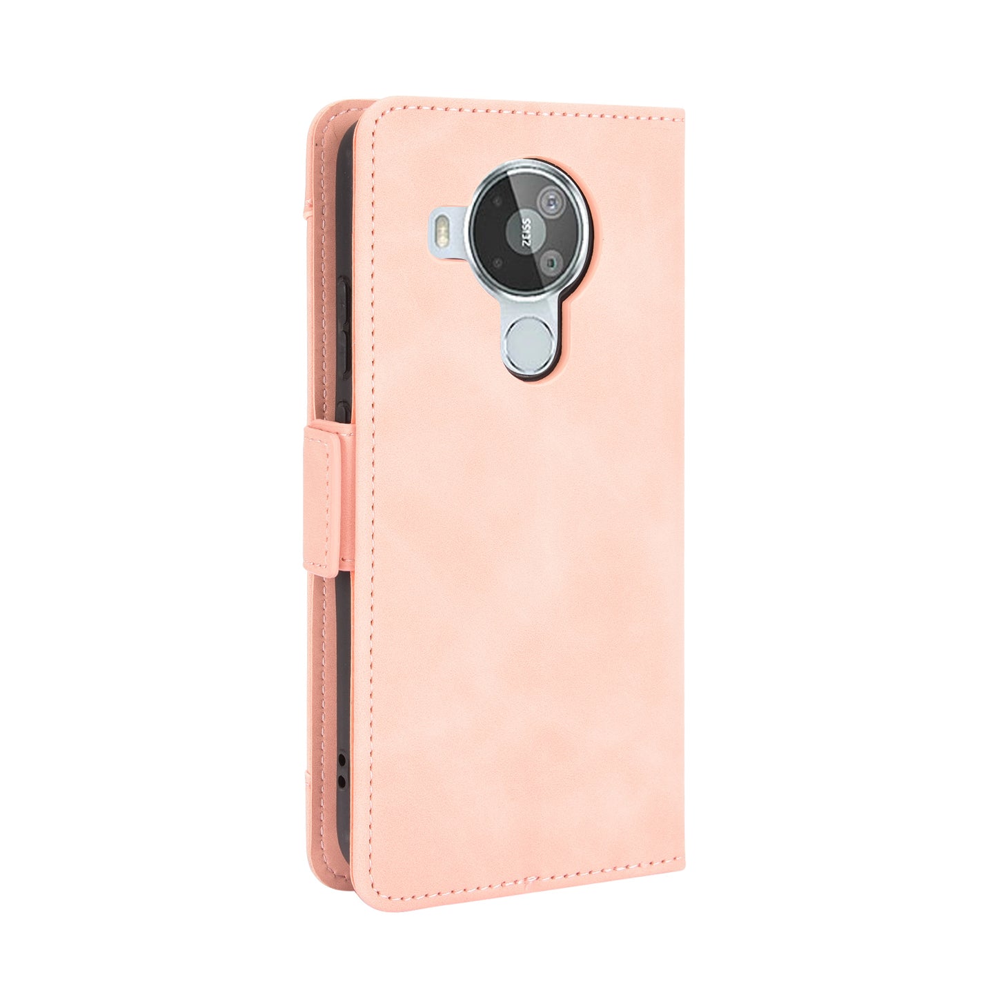 Leather Wallet Protective Case with Multiple Card Slots for Nokia 7.3