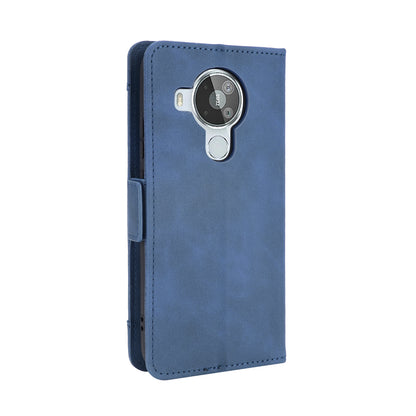 Leather Wallet Protective Case with Multiple Card Slots for Nokia 7.3