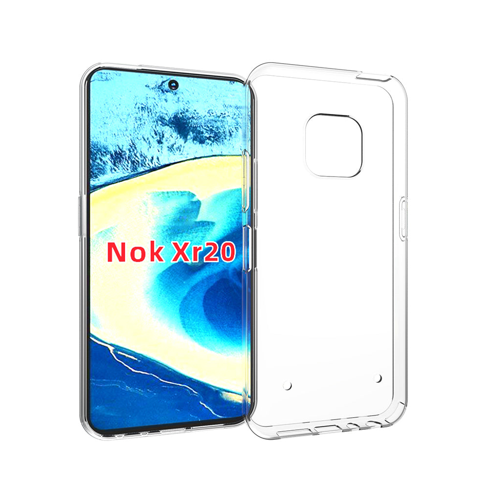 10Pcs/Pack Slim Fit Shock Absorption Anti-Watermark TPU Case for Nokia XR20