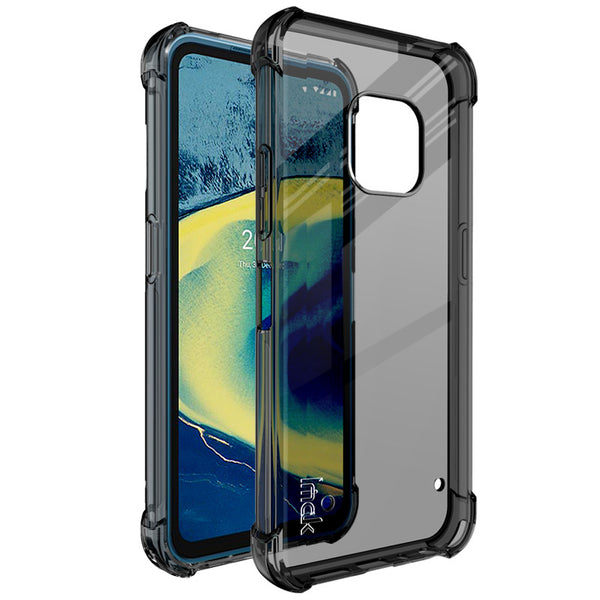 IMAK Shockproof Airbag Soft TPU Phone Cover Case with Screen Protector for Nokia XR20
