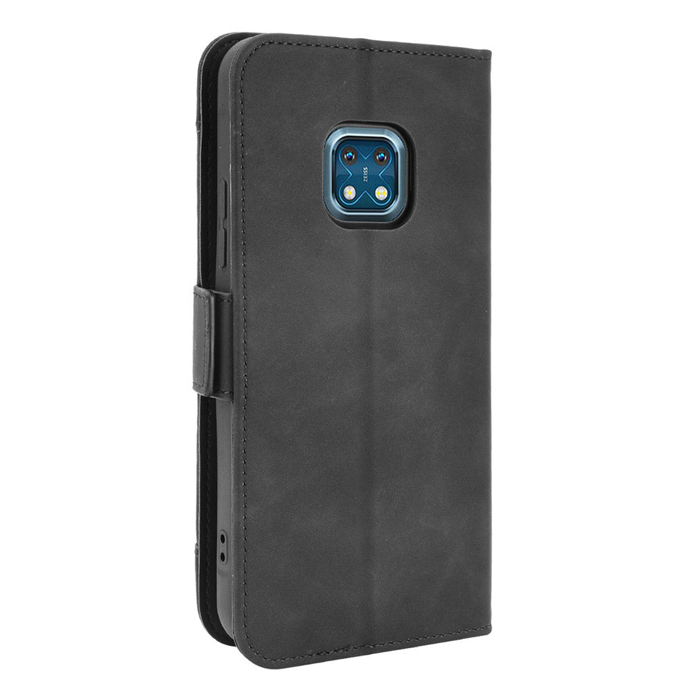 Full Protection Multi Card Holder Design Leather Phone Stand Case Cover Protector for Nokia XR20