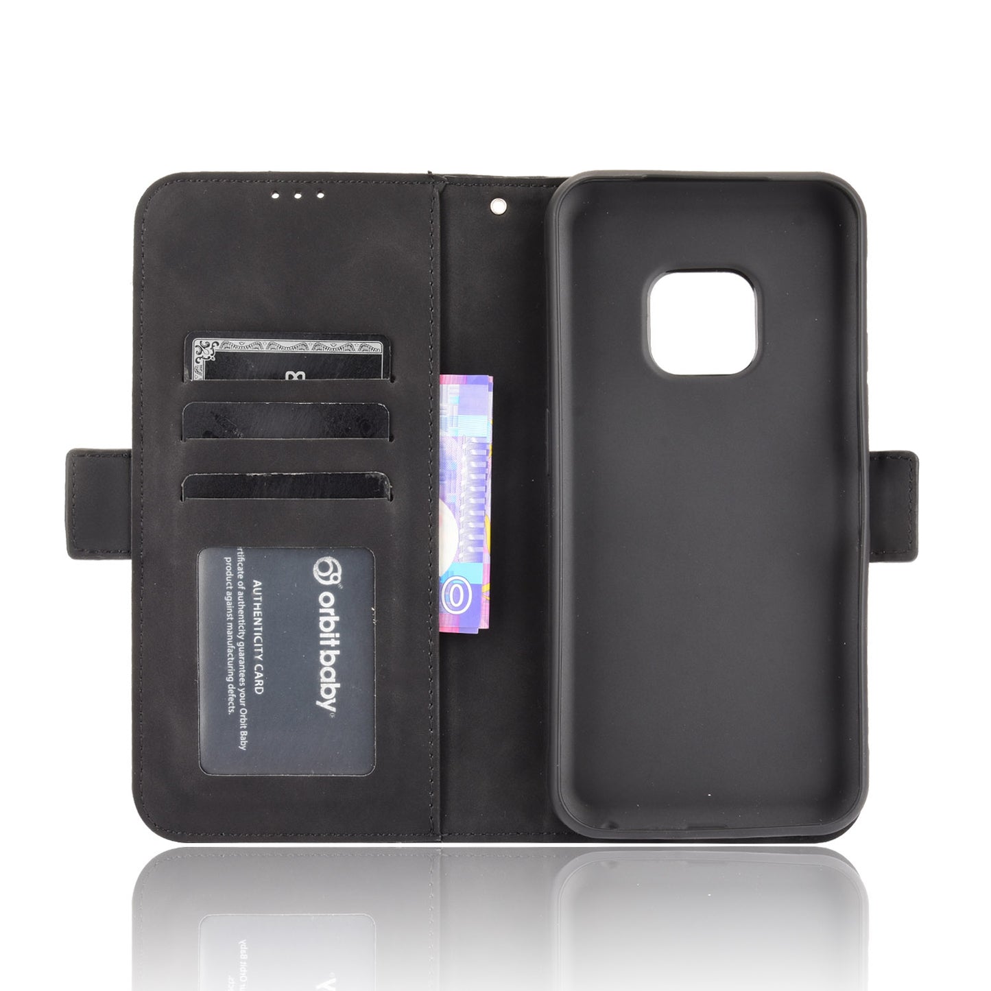 Full Protection Multi Card Holder Design Leather Phone Stand Case Cover Protector for Nokia XR20