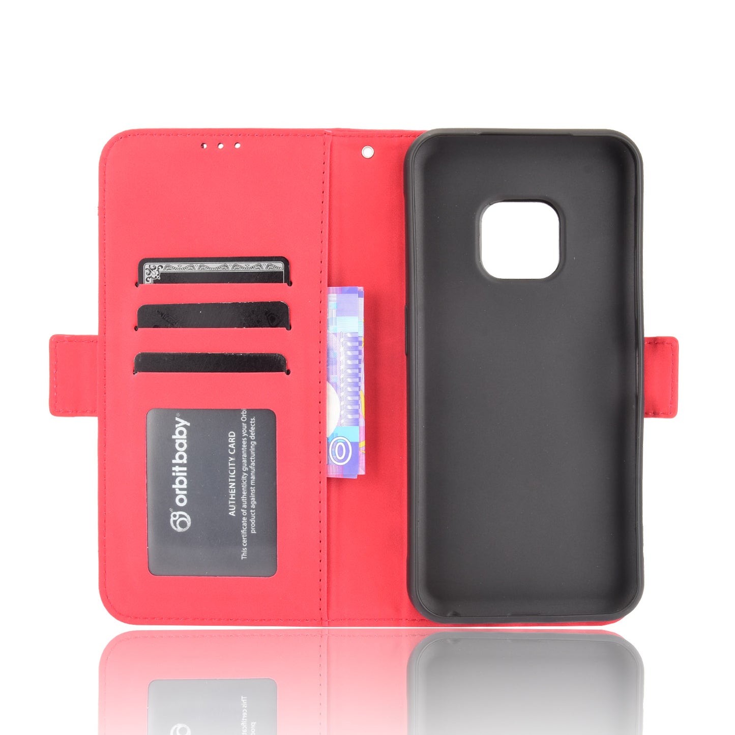Full Protection Multi Card Holder Design Leather Phone Stand Case Cover Protector for Nokia XR20