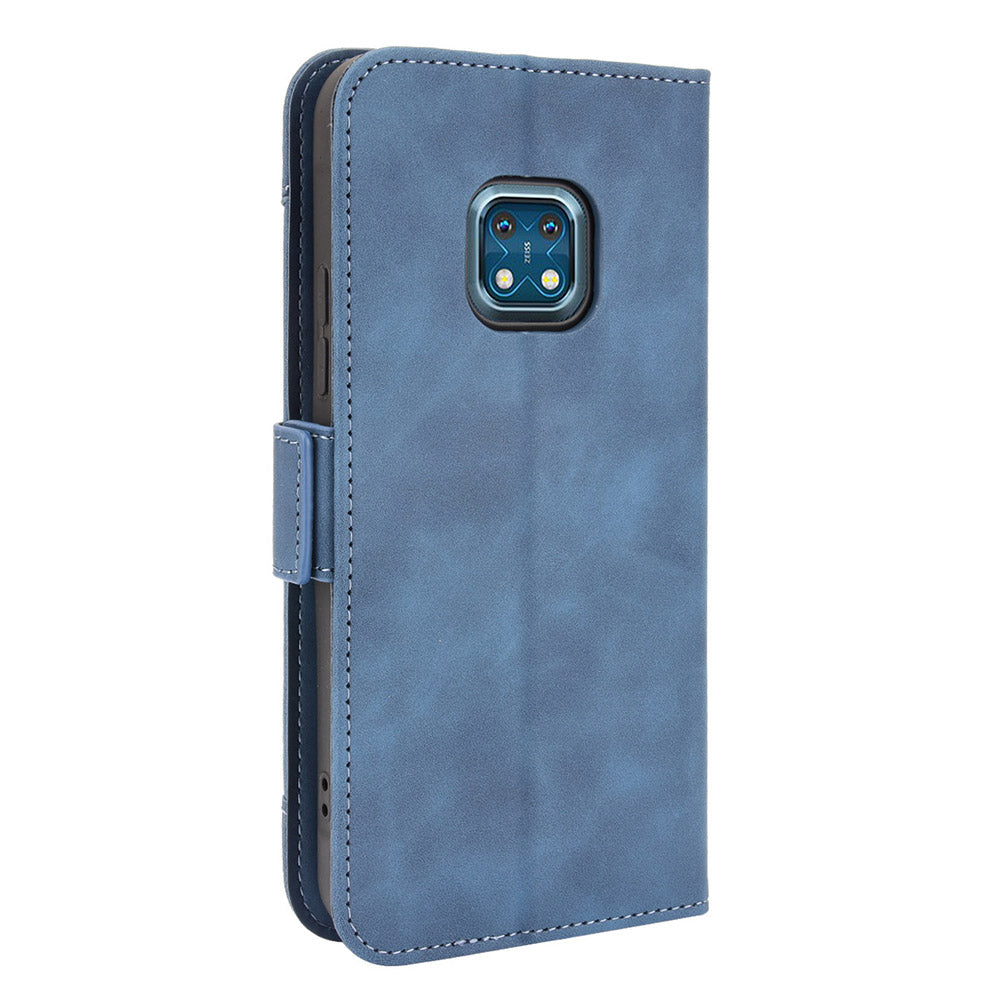 Full Protection Multi Card Holder Design Leather Phone Stand Case Cover Protector for Nokia XR20
