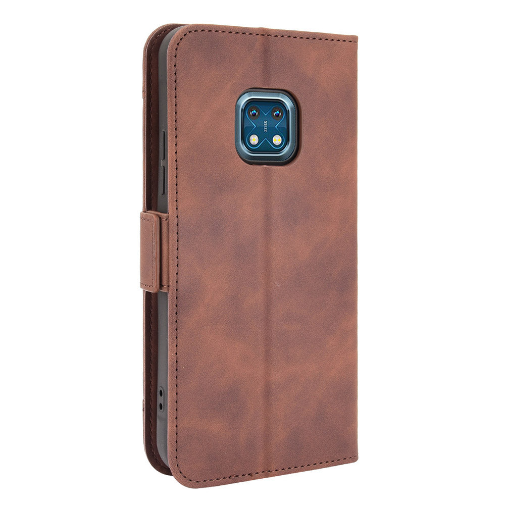 Full Protection Multi Card Holder Design Leather Phone Stand Case Cover Protector for Nokia XR20