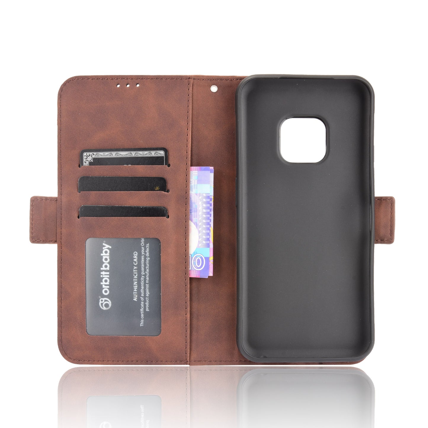 Full Protection Multi Card Holder Design Leather Phone Stand Case Cover Protector for Nokia XR20
