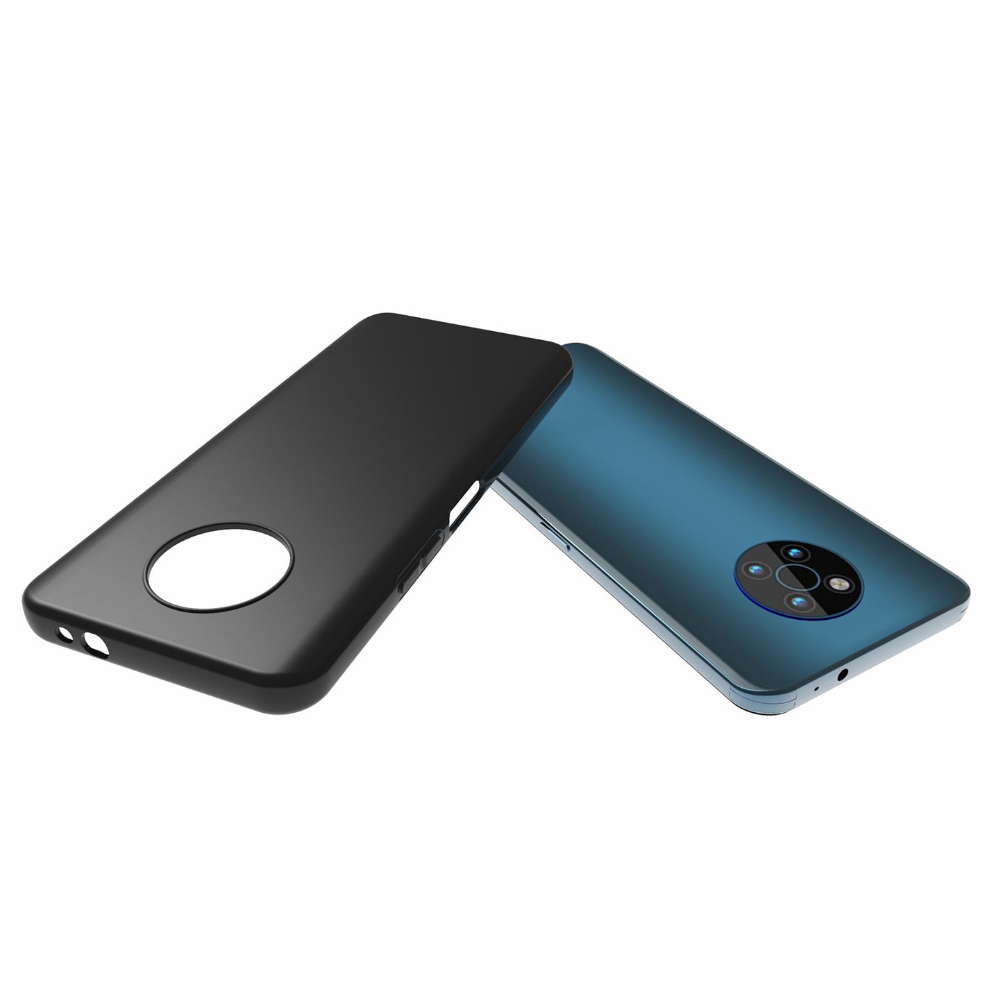 10Pcs/Pack Scratch Resistant Soft TPU Double-sided Matte Finish Coating Phone Case for Nokia G50 5G