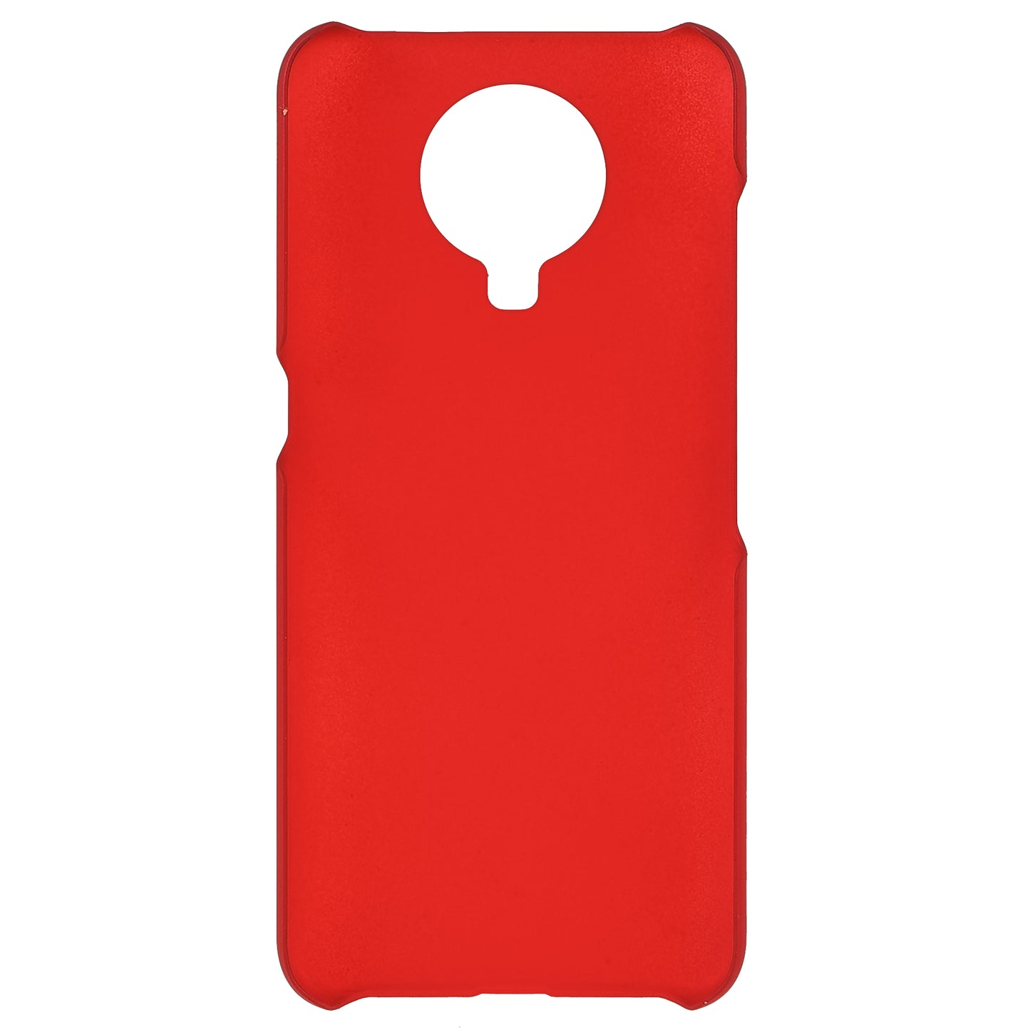 Glossy Surface Rubberized Finish Well-protected PC Hard Phone Shell Cover for Nokia G10/G20