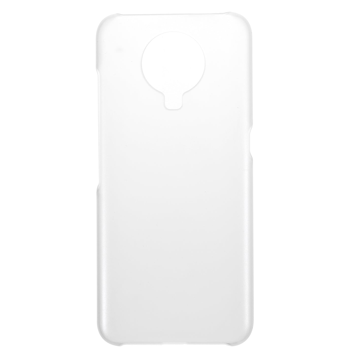 Glossy Surface Rubberized Finish Well-protected PC Hard Phone Shell Cover for Nokia G10/G20