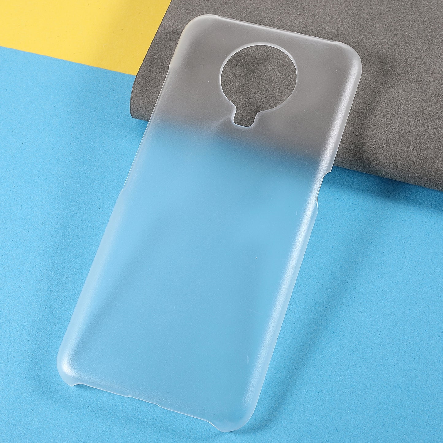 Glossy Surface Rubberized Finish Well-protected PC Hard Phone Shell Cover for Nokia G10/G20