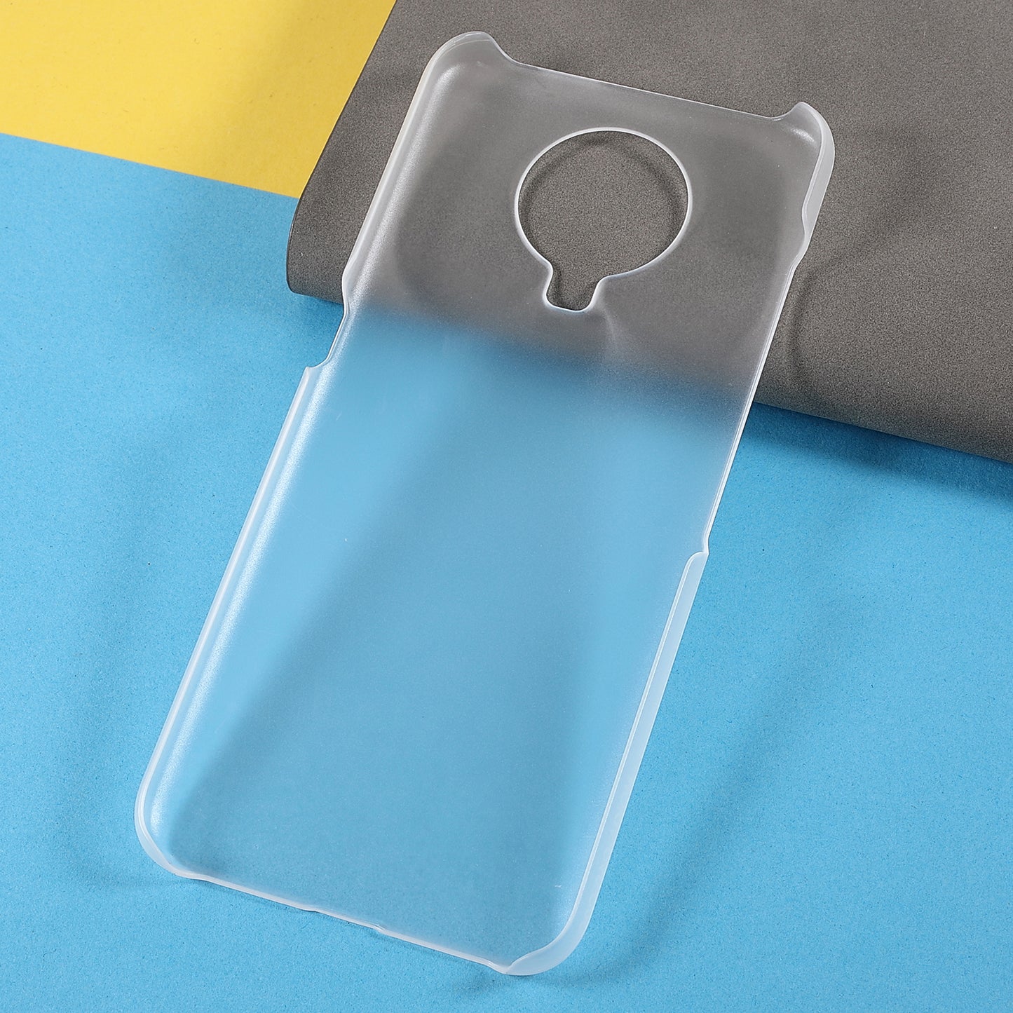 Glossy Surface Rubberized Finish Well-protected PC Hard Phone Shell Cover for Nokia G10/G20