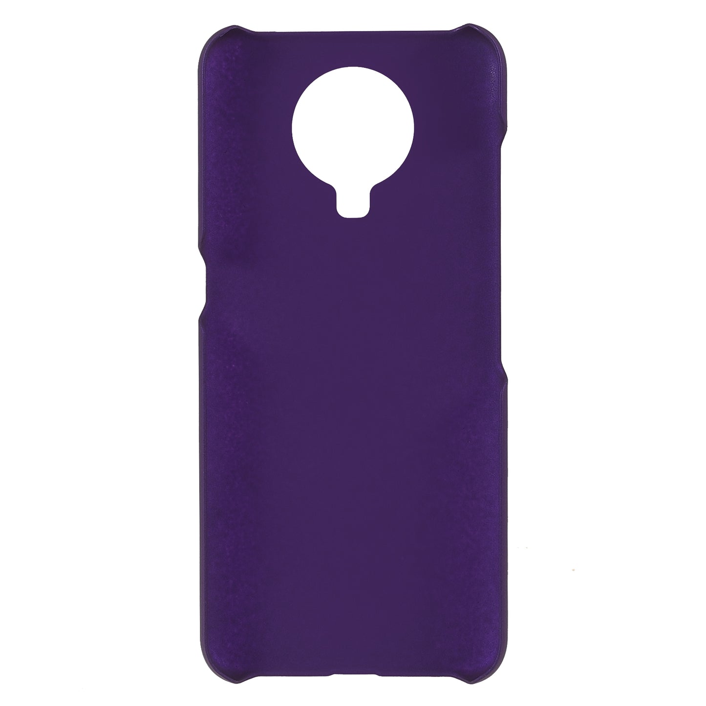 Glossy Surface Rubberized Finish Well-protected PC Hard Phone Shell Cover for Nokia G10/G20