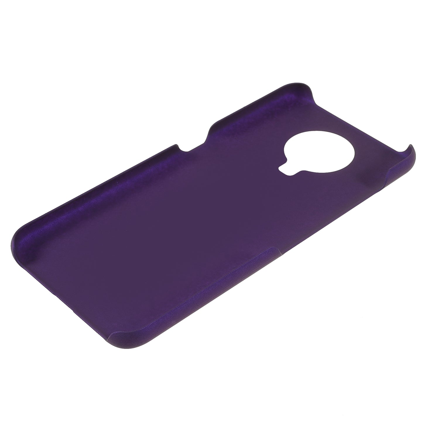 Glossy Surface Rubberized Finish Well-protected PC Hard Phone Shell Cover for Nokia G10/G20