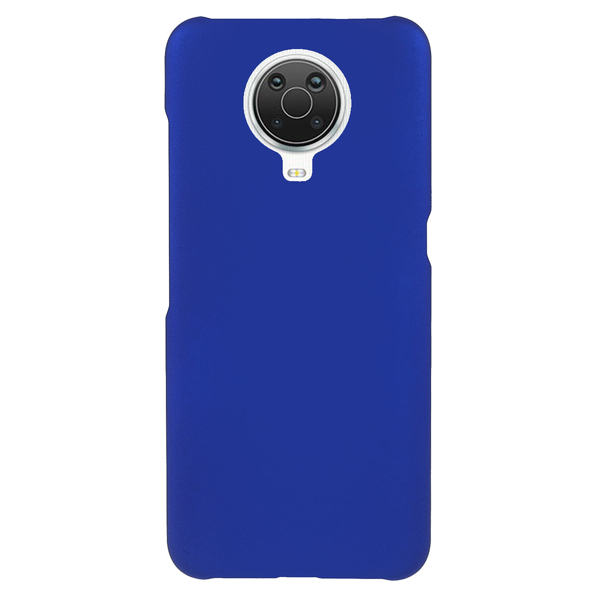 Glossy Surface Rubberized Finish Well-protected PC Hard Phone Shell Cover for Nokia G10/G20