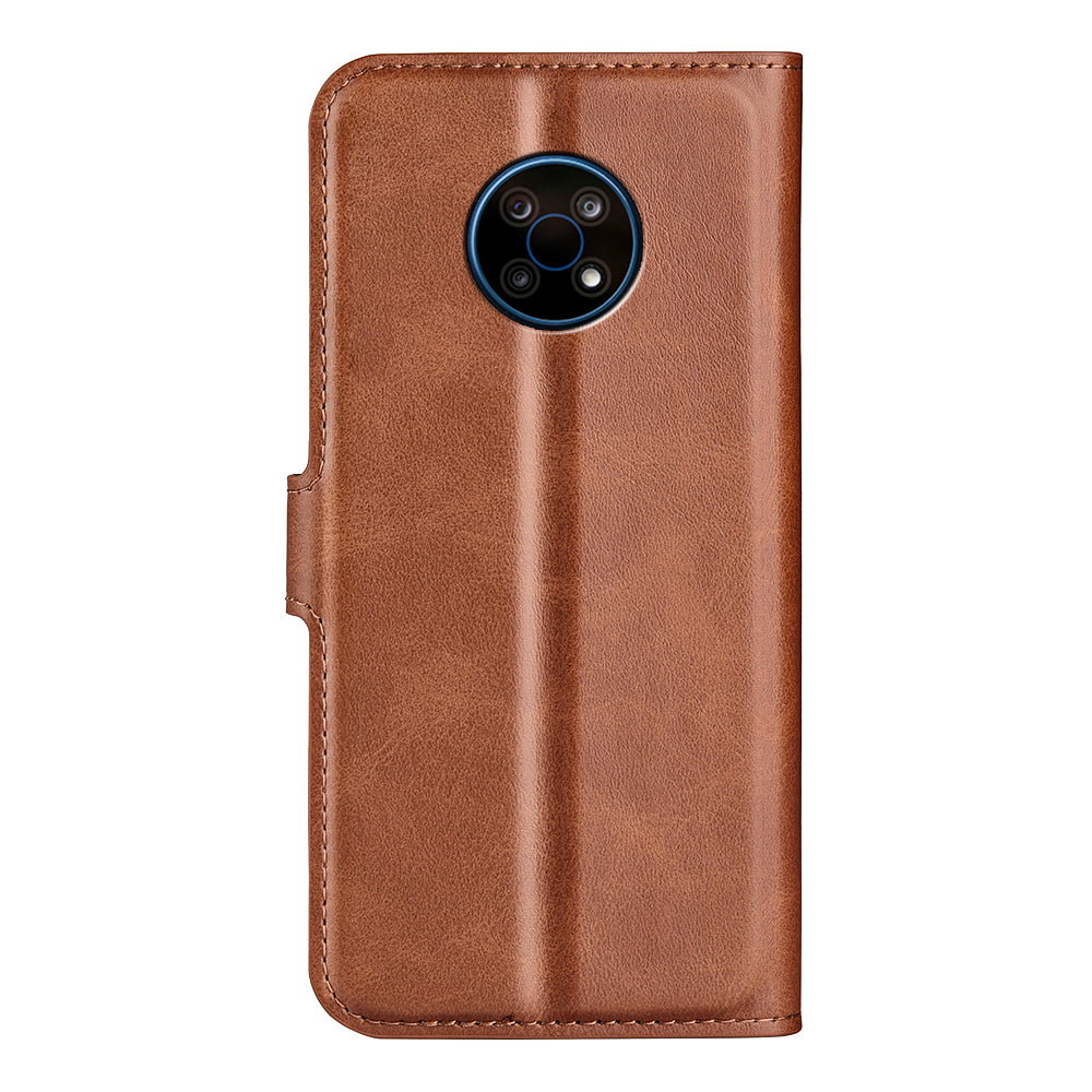 PU Leather Stand Phone Cover Shockproof TPU Interior Protective Wallet Case for Nokia G50 5G