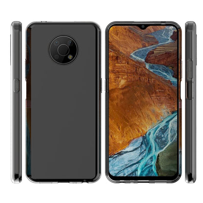 10Pcs/Pack Anti-scratch Soft TPU Inner Watermark-Free Clear Mobile Case Phone Shell for Nokia G300