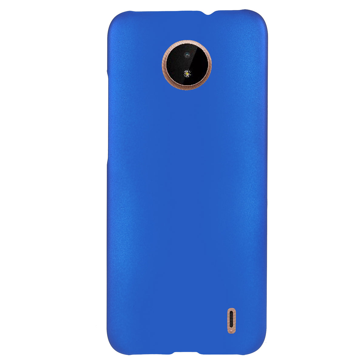 Light Slim Rubberized Anti-Scratch Phone Drop-proof Hard PC Phone Case for Nokia C10/C20