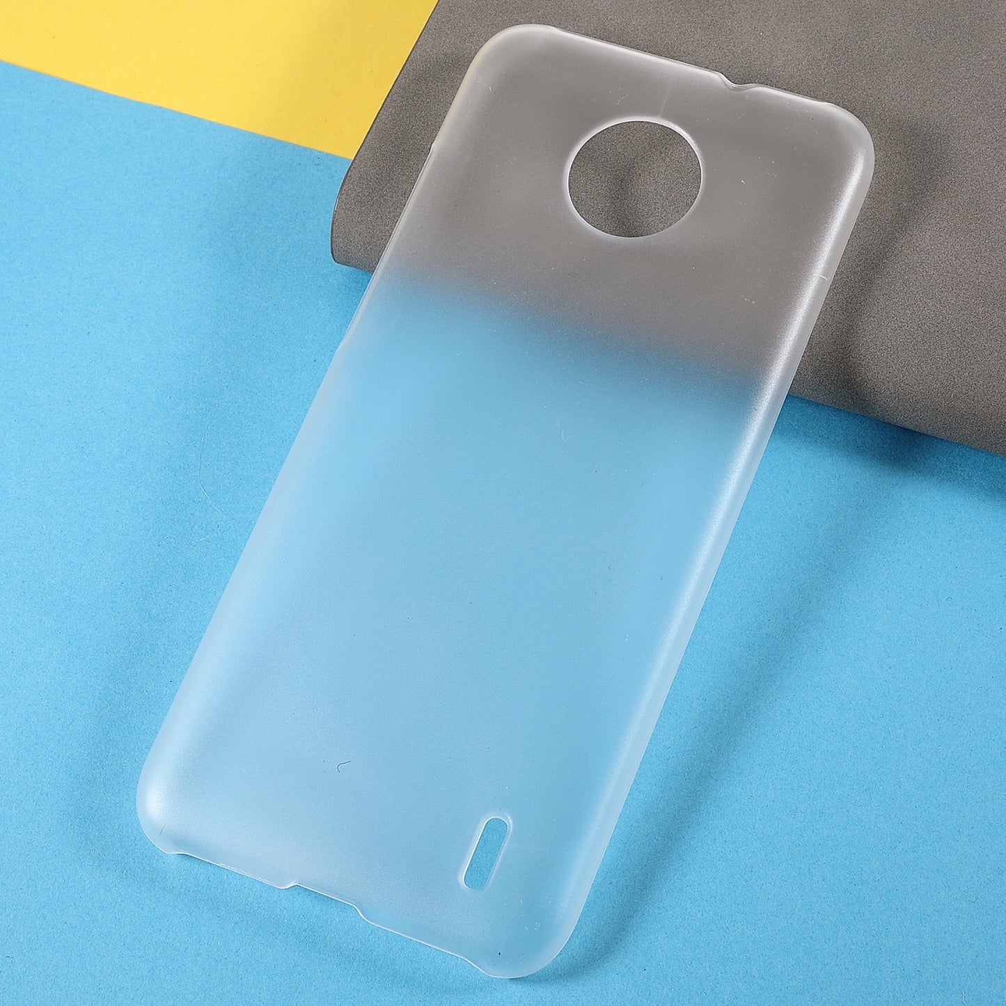 Light Slim Rubberized Anti-Scratch Phone Drop-proof Hard PC Phone Case for Nokia C10/C20