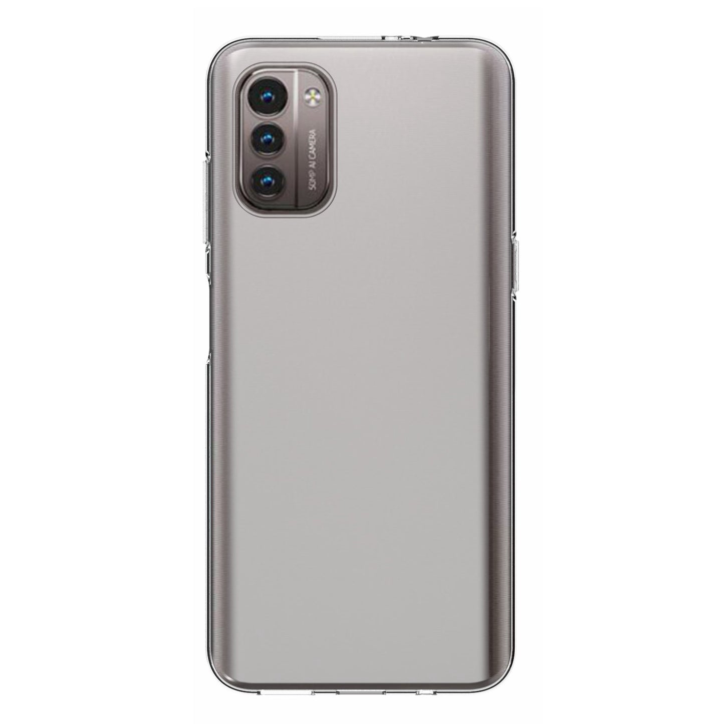 10Pcs/Pack Protective Case for Nokia G21, Clear TPU Precise Cutouts Inner Watermark-Free Anti-Drop Phone Cover