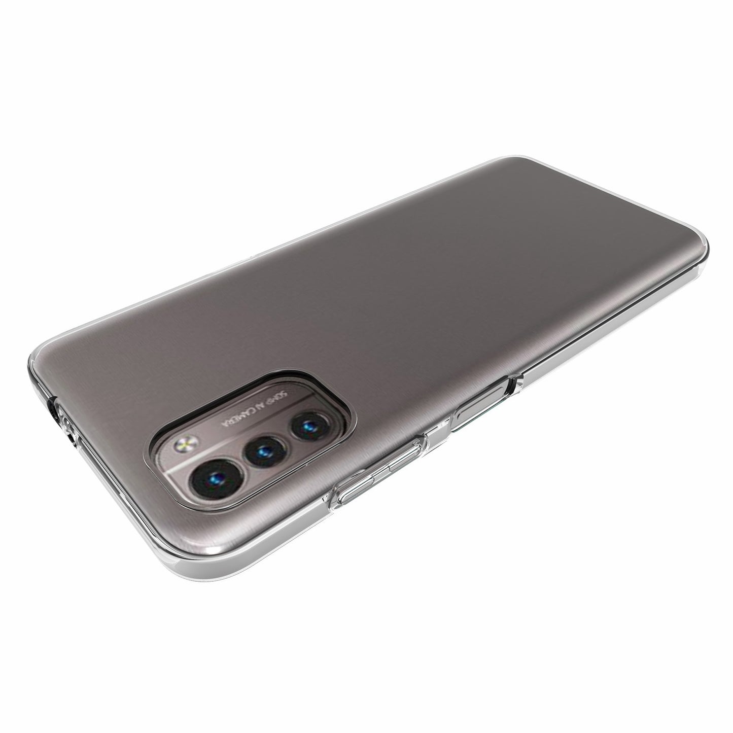 10Pcs/Pack Protective Case for Nokia G21, Clear TPU Precise Cutouts Inner Watermark-Free Anti-Drop Phone Cover