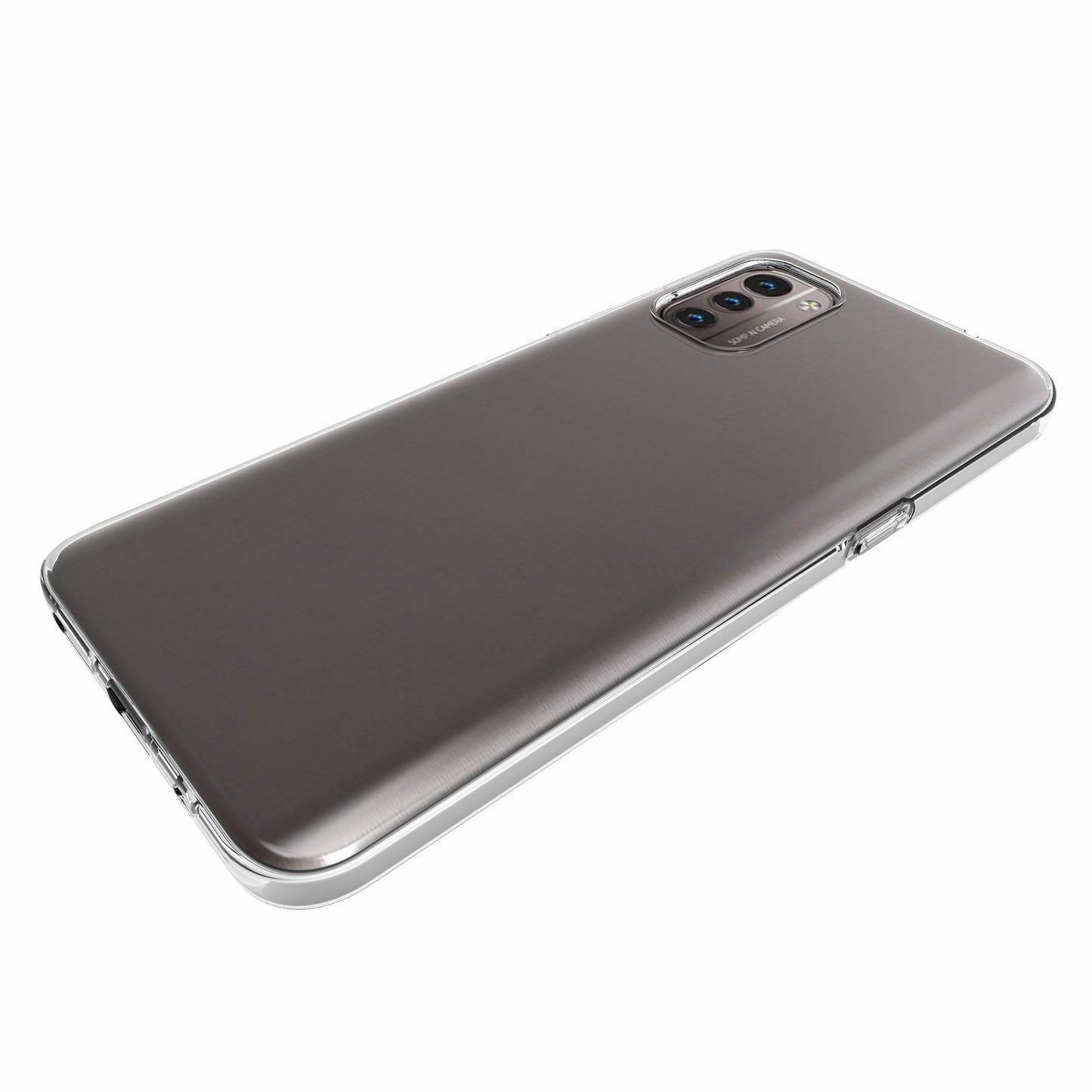 10Pcs/Pack Protective Case for Nokia G21, Clear TPU Precise Cutouts Inner Watermark-Free Anti-Drop Phone Cover