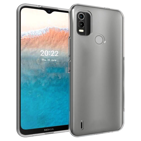 10Pcs/Pack Soft TPU Phone Case for Nokia C21 Plus, Transparent Inner Watermark-Free Durable Anti-Drop Back Cover