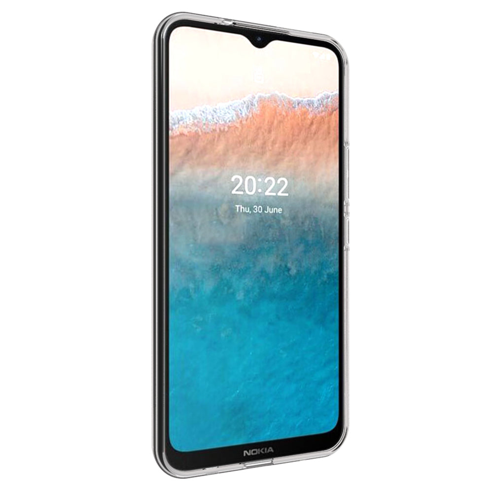 10Pcs/Pack Soft TPU Phone Case for Nokia C21 Plus, Transparent Inner Watermark-Free Durable Anti-Drop Back Cover