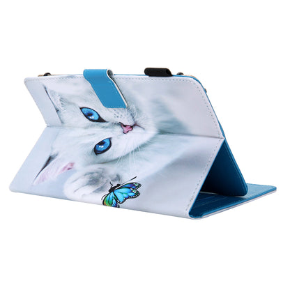 10-inch Universal Pattern Printing PU Leather + TPU Stand Tablet Case for iPad 9.7-inch (2018) Etc.