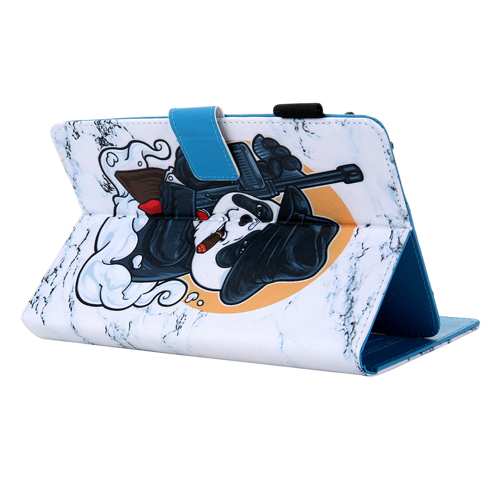 10-inch Universal Pattern Printing PU Leather + TPU Stand Tablet Case for iPad 9.7-inch (2018) Etc.