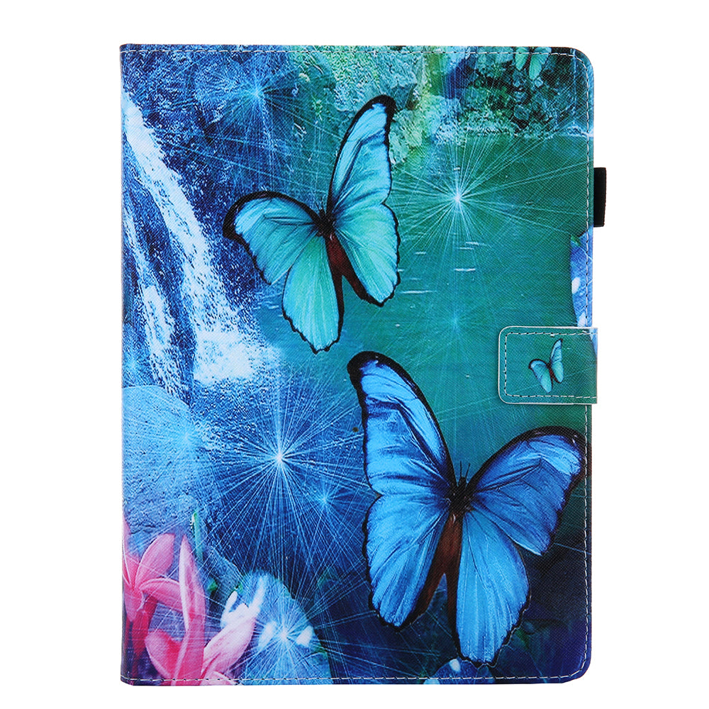 10-inch Universal Pattern Printing PU Leather + TPU Stand Tablet Case for iPad 9.7-inch (2018) Etc.