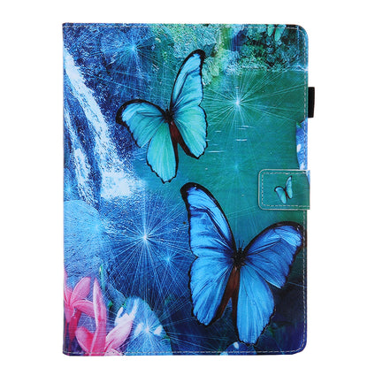 10-inch Universal Pattern Printing PU Leather + TPU Stand Tablet Case for iPad 9.7-inch (2018) Etc.