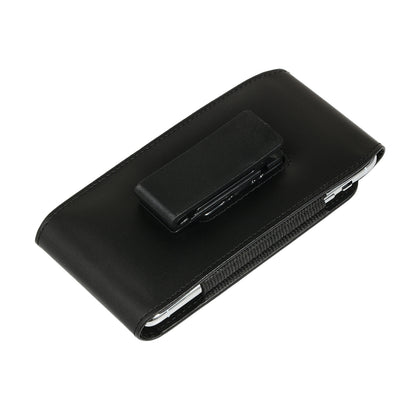 5 inch Universal Clip-on Waist Bag Card Holder Pouch Leather Phone Case for iPhone 6/S6/7/8/SE (2020)/SE (2022)