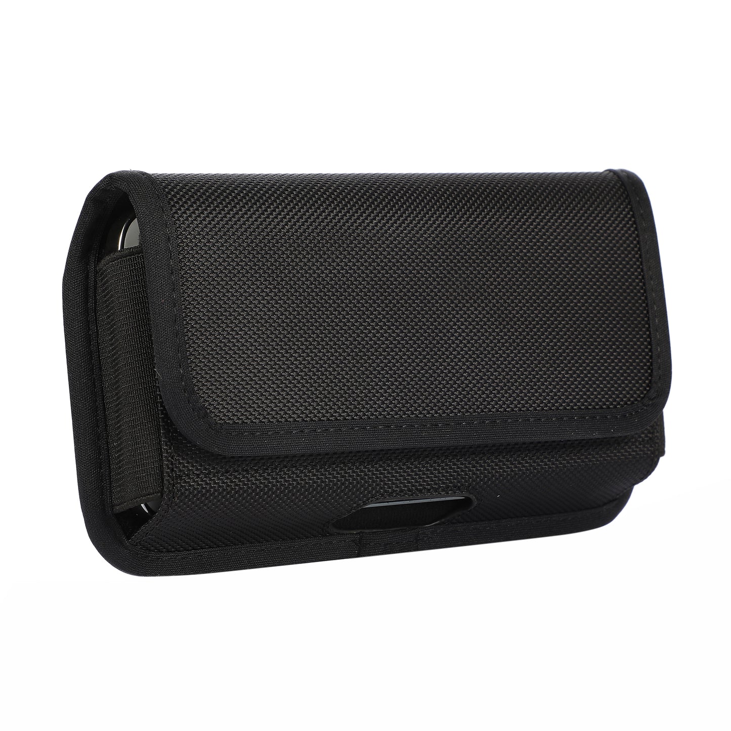 Nylon Holster Pouch (17.5*9.2*2.2cm) Horizontal Nylon Belt Case Card Bag with Belt Loop Pouch Holder