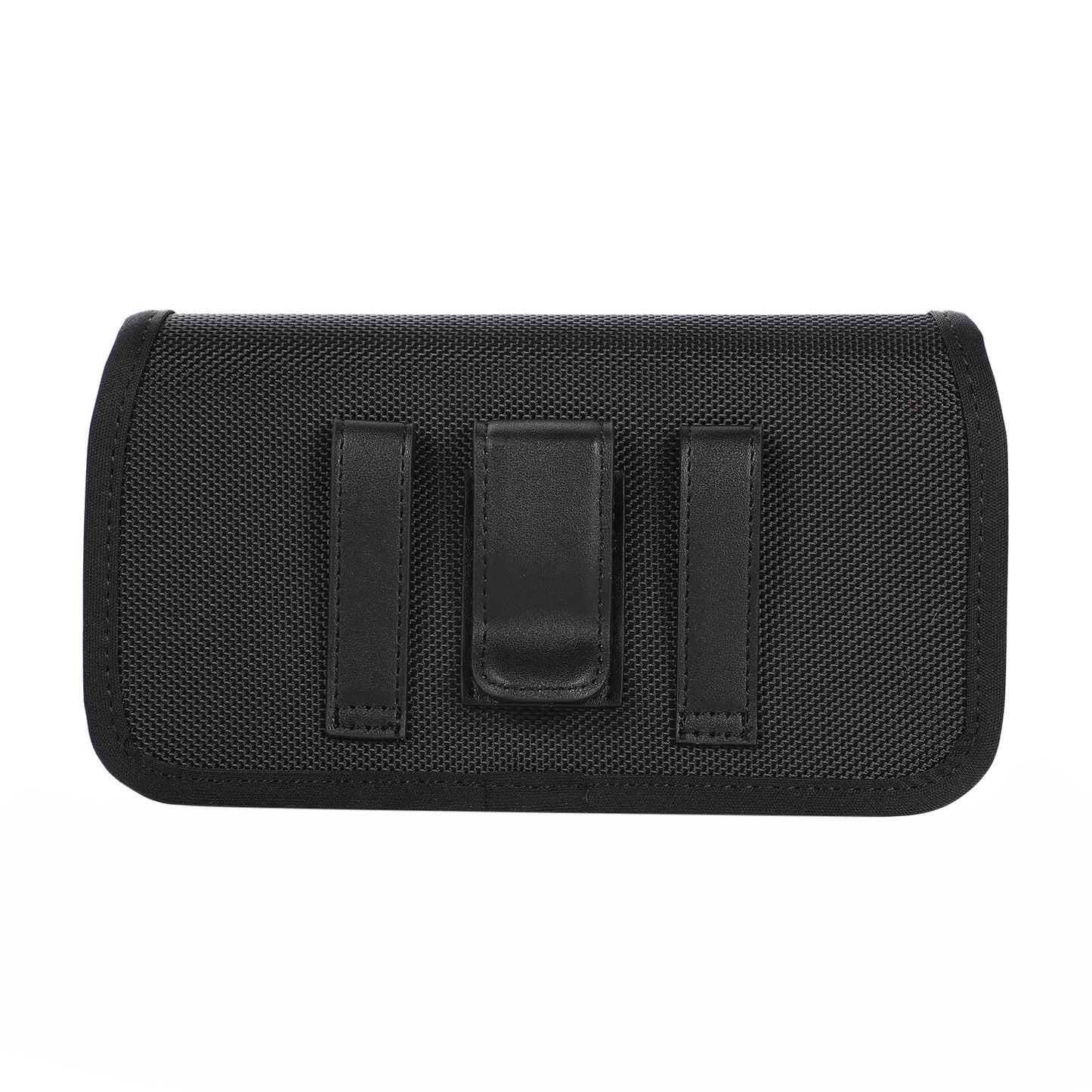 Nylon Holster Pouch (17.5*9.2*2.2cm) Horizontal Nylon Belt Case Card Bag with Belt Loop Pouch Holder