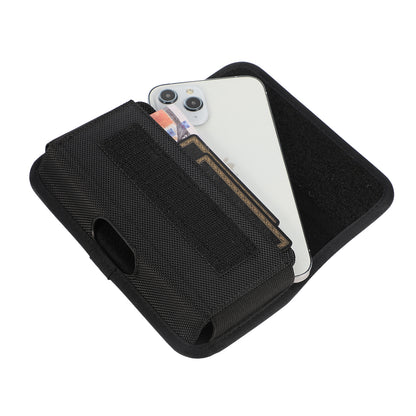 Nylon Holster Pouch (17.5*9.2*2.2cm) Horizontal Nylon Belt Case Card Bag with Belt Loop Pouch Holder