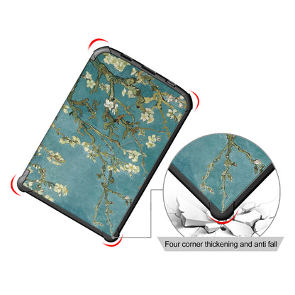 Universal Pattern Printing Leather Tablet Protective Case for PocketBook 616/627/632/632 Plus