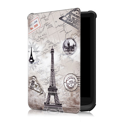 Universal Pattern Printing Leather Tablet Protective Case for PocketBook 616/627/632/632 Plus